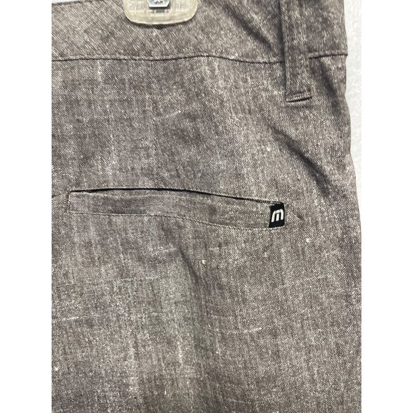 Travis Matthew Gray Shorts Textured Thread Size 38 - Picture 5 of 13